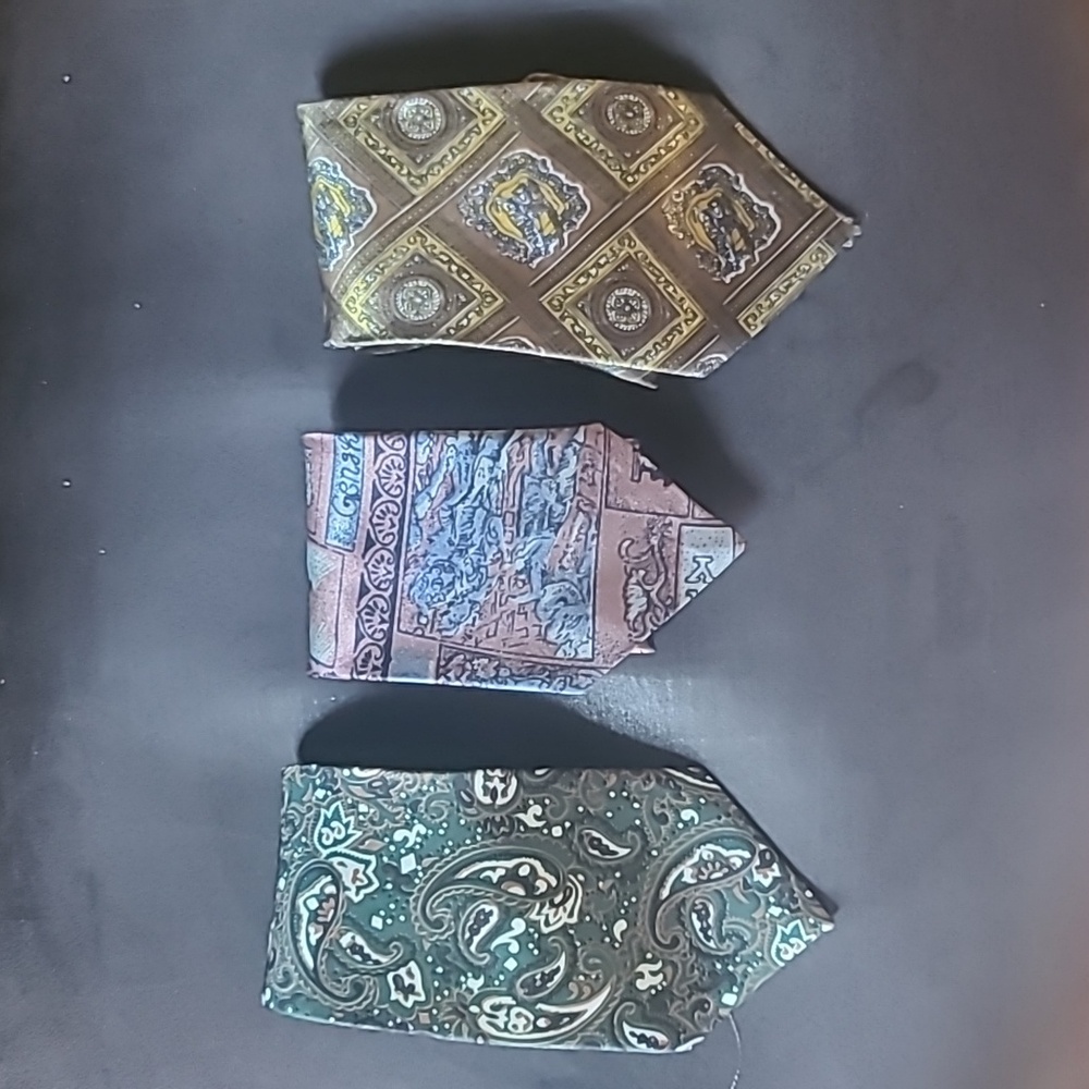 3 Silk Ties